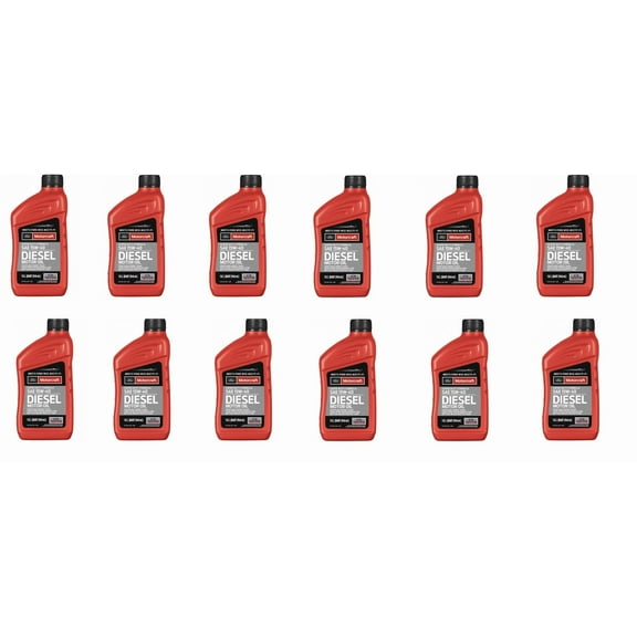 12 Qt Diesel Engine Motor Oil & Filter FORD MOTORCRAFT SAE15W-40 FL2124S S Duty MPN #XO15W40QSDF
