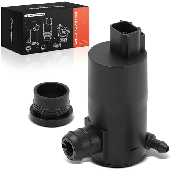 A-Premium Front Windshield Washer Pump Compatible with Toyota Corolla 2007-2013