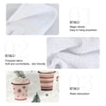 thumbnail image 2 of Yayeee Kitchen Hanging Hand Towels Set of 2 with Loop Bathroom Absorbent Tie Towel, Christmas Cups, 2 of 7