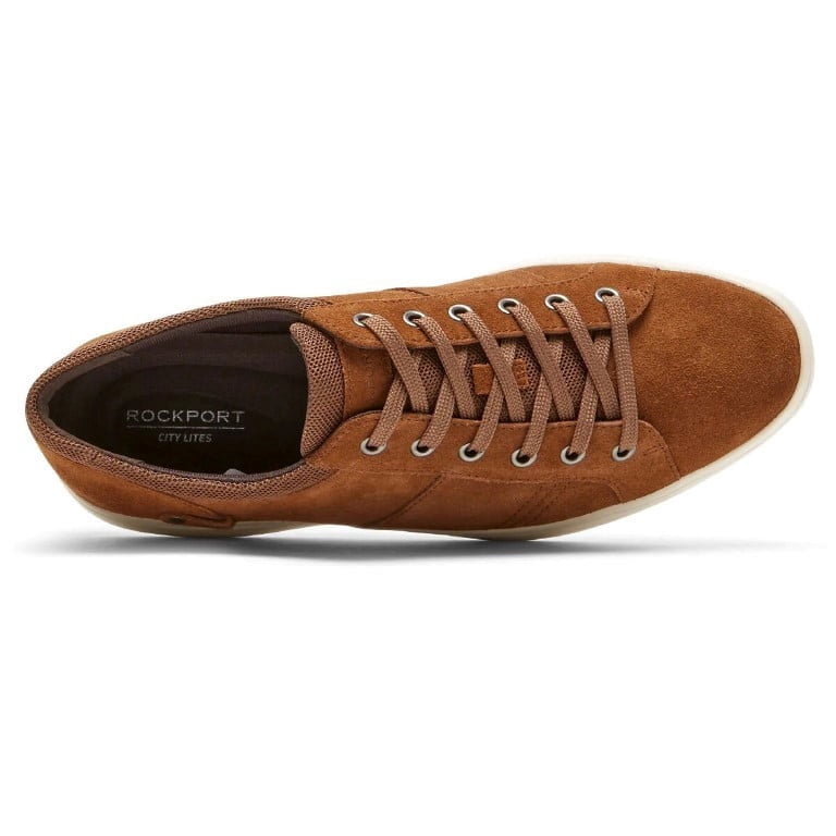 Rockport Men\'s Colle Lace-Up Sneakers Tan US 7.5 W Men main image 3