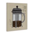 thumbnail image 4 of Stupell Industries French Press Coffee Food & Beverage Painting Gallery Wrapped Canvas Art Print Wall Art, 36 x 48, 4 of 8