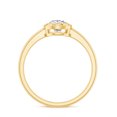 thumbnail image 2 of Rosec Jewels Certified Lab Grown Diamond Solitaire Ring 5x7 mm Pear Shaped - EF-VS Quality, 10K Yellow Gold, US 5.50, 2 of 8