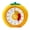 Yellow, variant on Owlprince Visual Timer Tomato Countdown Timer, 60-Minute Pomodoro Timer, Freestanding Magnetic Analog Timer for Kitchen, Cooking, Classroom, Office - White