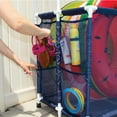 thumbnail image 6 of Pool Bins Pool Storage Mesh Rolling Organizer with Noodle Holder, Large, Blue, PBFT-1533, 6 of 6
