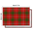 thumbnail image 6 of Set of 4 Spring Checkered Placemats Machine Washable Durable Linen Table Mats Heat Resistant Wrinkle Free Floral Plaid Place Mats for Dining Table Kitchen, 6 of 6