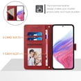 thumbnail image 4 of Case for MOTO E14 4G Folio Flip Wallet Case with Splash Proof Leather Card Slots Cash Pocket Kickstand Rfid Blocking Full Body Protection Scratch Proof Phone Cover, 4 of 6