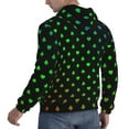 thumbnail image 6 of Lsque Poker Shapes Pattern Casual Men's Hoodie,Hooded Sweatshirt with Kangaroo Pocket,Pullover Hoodie-3X-Large, 6 of 7