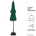 thumbnail image 5 of Pure Garden 10 ft Patio Umbrella - 3-Tier Outdoor Sunshade, Hunter Green, 5 of 10