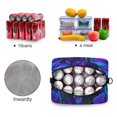 thumbnail image 4 of FORMRS Reusable Lunch Bag for Work School Leakproof Insulated Cooler with Adjustable Shoulder Strap, Night Mushrooms Pattern, 4 of 6