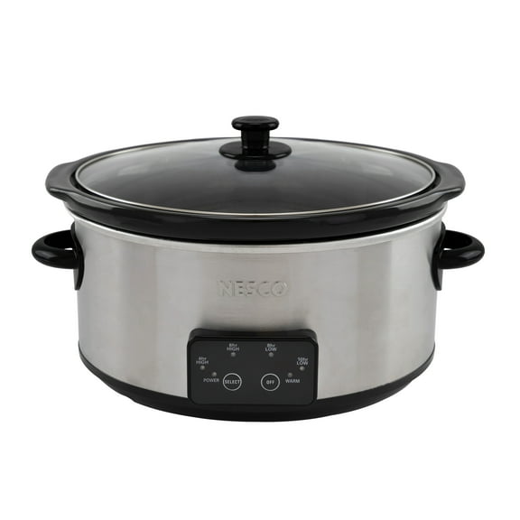 NESCO 6 Qt. Digital Stainless Steel Slow Cooker