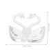 thumbnail image 2 of Luxshiny Figurilla De Cisne De Cristal Transparente Para En Bodas Y Fiestas, 2 of 7