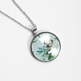thumbnail image 4 of Koala Elegant Glass Circular Pendant Necklace - Stunning Jewelry for Women, 4 of 5