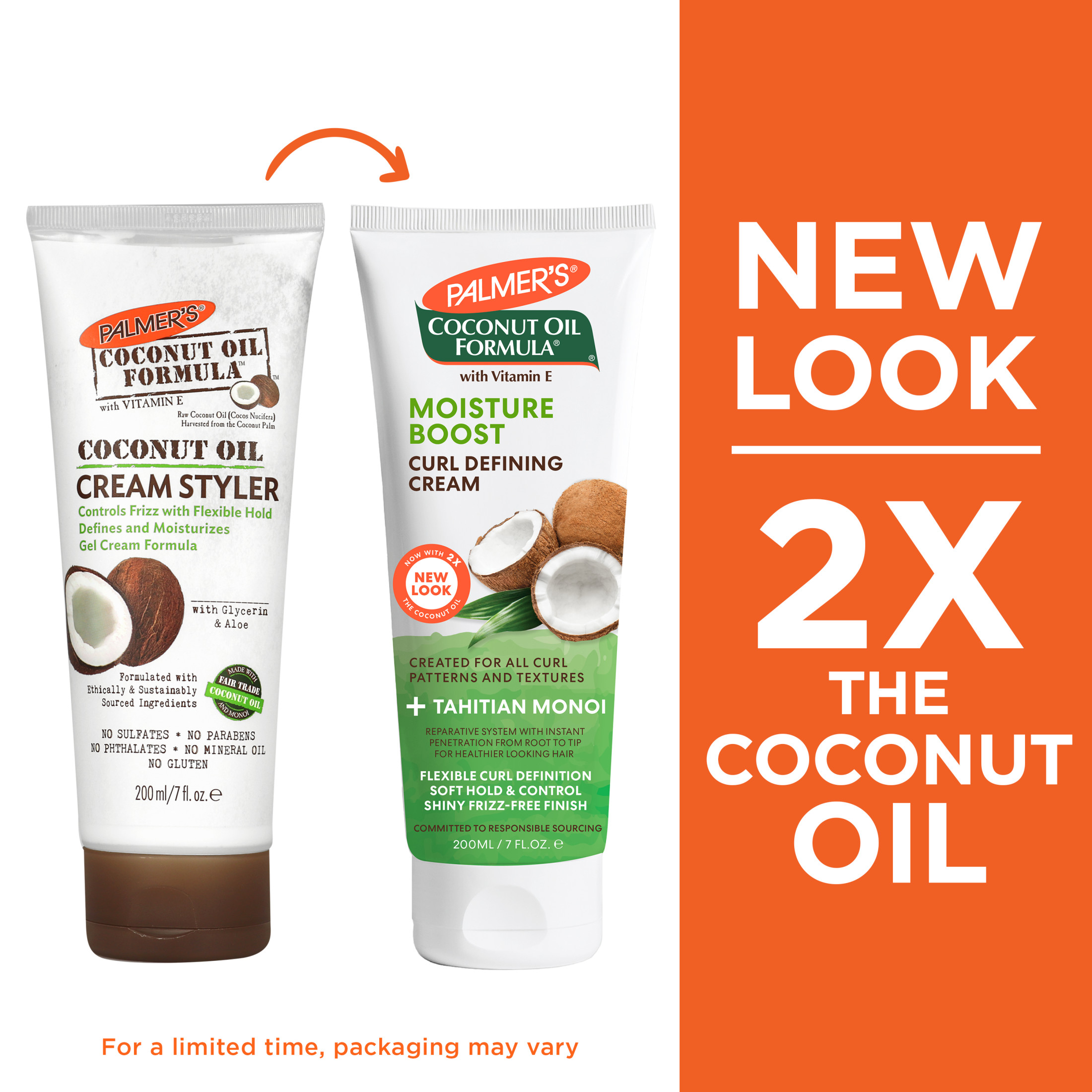 Palmer's Coconut Oil Formula Moisture Boost Curl Defining Cream, 7 fl. oz. - image 4 of 13