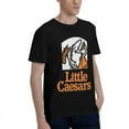 thumbnail image 2 of Little Caesars Men'S Basic Short Sleeve T-Shirt Vogue Black Small, 2 of 8