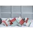 thumbnail image 4 of Ambesonne Throw Pillow Cover 4 Pack, , 16", Dried Rose and Pale Teal, 4 of 7