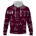 thumbnail image 1 of Sudadera con capucha y cremallera para hombre, con estampado 3D de fórmula química, estilo Harajuku, ropa de calle, primavera y otoño, talla 4XL, 1 of 6