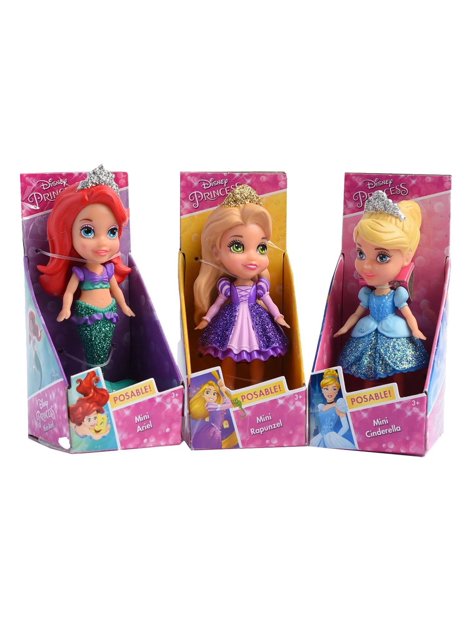 disney princess poseable mini figures