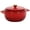 red, variant on 5-quart cast iron dutch oven pot with lid, featuring a lid and heat-resistant double handles,Heavy-duty cookware ,suitable for baking, grilling, stewing, and cooking,Blue.