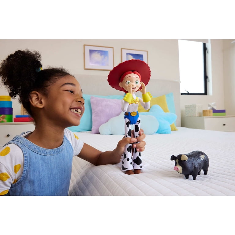 Disney and Pixar Toy Story 5 Critter Talk Jessie, 12 Inch Action