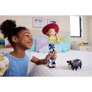 Disney and Pixar Toy Story 5 Critter Talk Jessie, 12 Inch Action Figure Toy & JD Pig, 35 Sounds