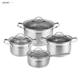 thumbnail image 2 of Batería de cocina de Acero Inoxidable Kochstelle de 8 piezas, 2 of 11