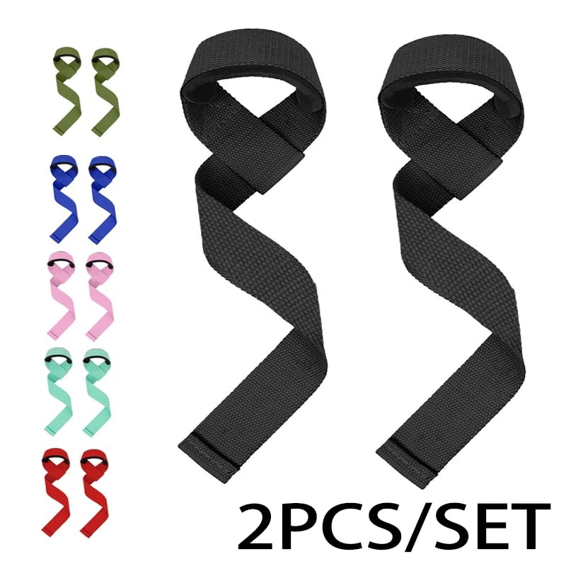 Weightlifting Wrist Straps, 2 Pack Adjustable Non-Slip Lifting Straps for Gym Strength Training