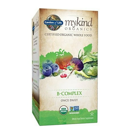 Garden of Life - mykind Organics B Complex Once Daily - 30 Vegetarian Tablets