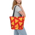 thumbnail image 2 of Fotbe Tortilla chips Bolsa de Playa con Estampado, Bolsa de Hombro, Bolsa de Mano Espaciosa, Bolsa de Viaje Ligera, Bolsa de Compras Versátil, 2 of 6