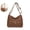 Brown2, variant on WNFJR Waterproof Women's Crossbody Handbags, Soft Leather Shoulder Bag with Multi Pockets for Ladies Satchel Messenger Purse