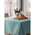 thumbnail image 6 of Teal Ombre Table Cloth, Modern Abstract Art Farmhouse Striped Waterproof Tablecloth for Rectangle Tables, Reusable Washable Fabric Table Cover for Restaurant Kitchen Dining Tables 60"x102", 6 of 6