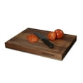 thumbnail image 3 of CONSDAN Black Walnut Cutting Baord for Kitchen, 16" x 12", USA Grown Hardwood, 1.5" Thick, 3 of 8