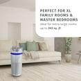 thumbnail image 3 of HoMedics TotalClean Indoor Tower Carbon Air Filter with UV-C, Ideal for Allergies and Asthma, Remote Control, 3 of 17