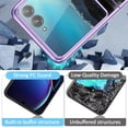 thumbnail image 2 of Compatible Clear Motorola Razr Plus Case 2023,Motorola Razr+ 2023 Case 5G,Slim Anti-Scratches Electroplate Protective Case for Motorola Razr 40 Ultra Phone Cases,Moto Razr Plus 2023 Case,Purple, 2 of 11