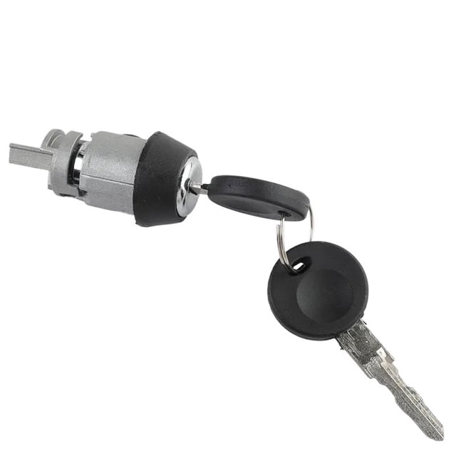 Juego de cerradura de cilindro de interruptor de encendido con 2 llaves for VW Caddy Jetta Beetle Polo Seat Ibiza Audi Coupe 1H0905855A 191905855
