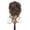 D, variant on EGNMCR Wigs Human Hair Ponytail For Hair Extension, 2023 New Hair Part With Elastic Large Duvet Hair Part, Bridal Hairstyles VoluminÖs Wavy Messy Bun Hair Parts hairpin hairpin