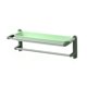 thumbnail image 4 of Estante de secado para baño, soporte para champú montado en la pared sobre estante para inodoro, estante de almacenamiento moderno, toallero para Verde, 4 of 9