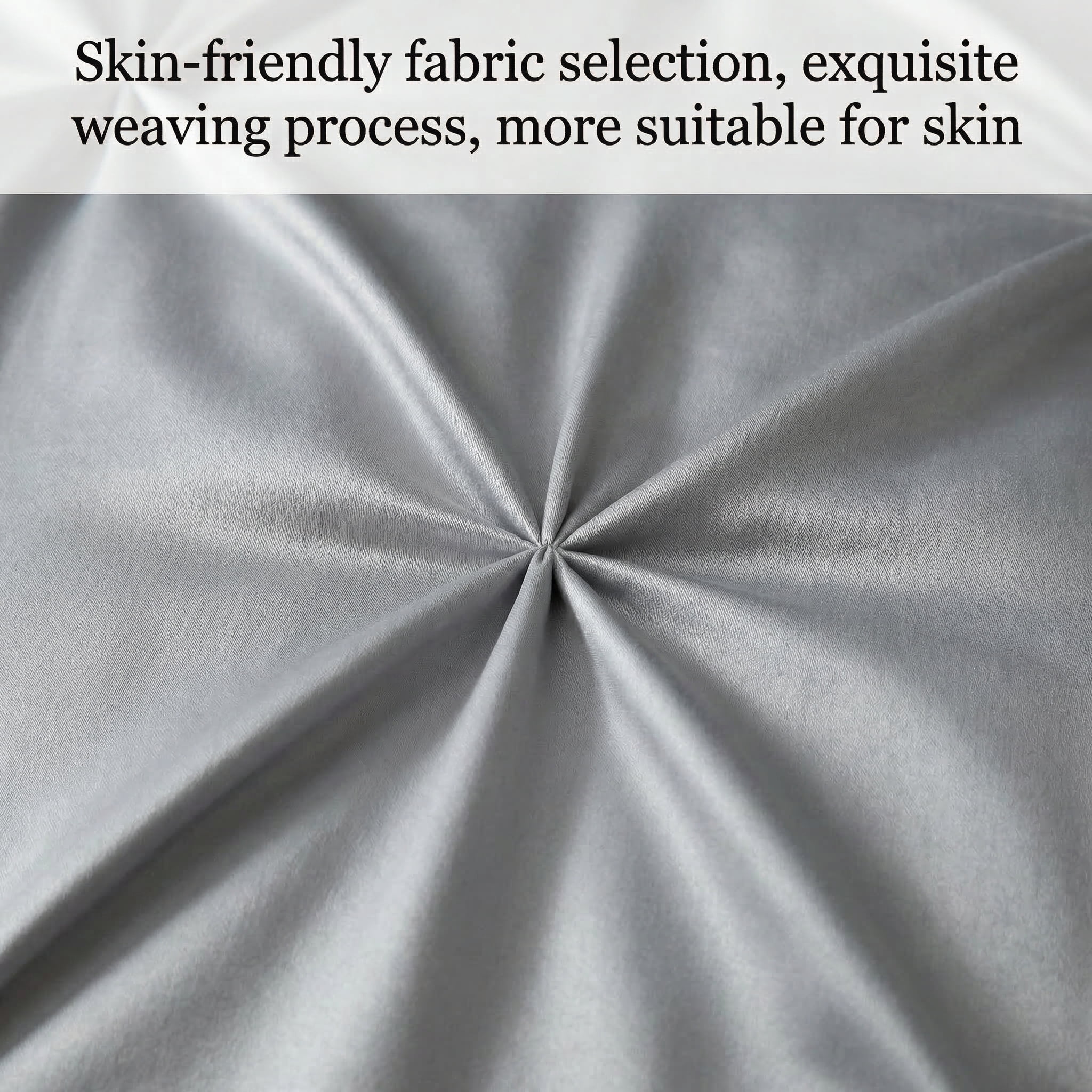 2PCS Hotel Quality Pinch Pleat Pillow, Breathable & Skin-Friendly Pillow Core, Light Luxury Decorative Pillow, Neck Support & Sleep Enhancing Pillow, Available in Multiple Colors(Light gray,Queen)