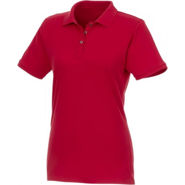 Elevate - Polo Beryl de Manga Corta para Mujer (Rojo)