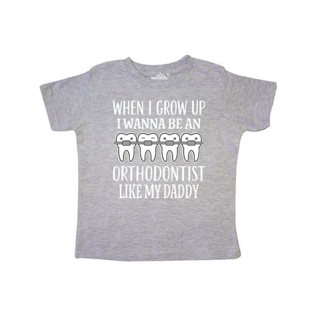 

Inktastic Future Orthodontist Like Daddy Gift Toddler Boy or Toddler Girl T-Shirt
