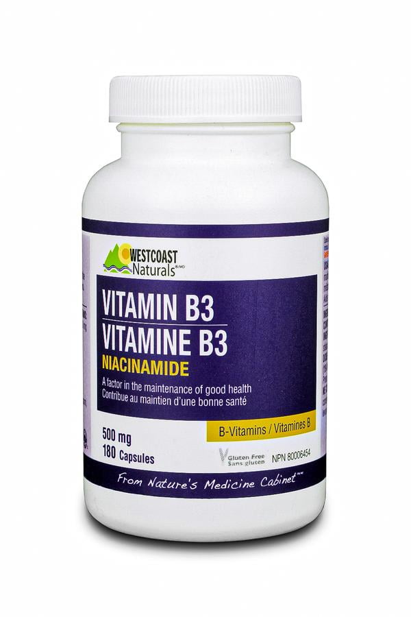 Westcoast Naturals Niacinamide (Vitamin B3) Walmart Canada