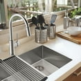thumbnail image 4 of Design House 542977 Kitchen Sink Anti-Clogging Stainless Steel Drain with Food Waste Catching Basket, 4 of 12