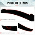 thumbnail image 4 of Ikon Motorsports Highkick Rear Trunk Spoiler Wing Lip Exterior Auto Parts For 2022-2025 BMW G26 4-Series Gran Coupe & i4 M4 Style Gloss Black ABS, 4 of 8