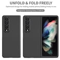 thumbnail image 5 of ELEHOLD Matte Case for Samsung Galaxy Z Fold 4,Anti-Scratch Ultra Slim Lightweight Case Shockproof Protective Cover for Samsung Z Fold 4(2022), Black, 5 of 7