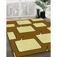 thumbnail image 3 of Ahgly Company Machine Washable Indoor Rectangle Transitional Saddle Brown Area Rugs, 7' x 9', 3 of 7