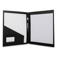 thumbnail image 4 of Faux-Leather Padfolio, 9 X 12 Pad, 9.75 X 12.5, Black | Bundle of 10 Each, 4 of 4