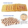 thumbnail image 3 of GSE Deluxe Bingo Game Set with Large Brass Bingo Cage, 10 Shutter Slide Bingo Cards, Master Board, 7/8" Calling Balls for Large Groups, Parties, Bingo Hall, Game Night, 3 of 7