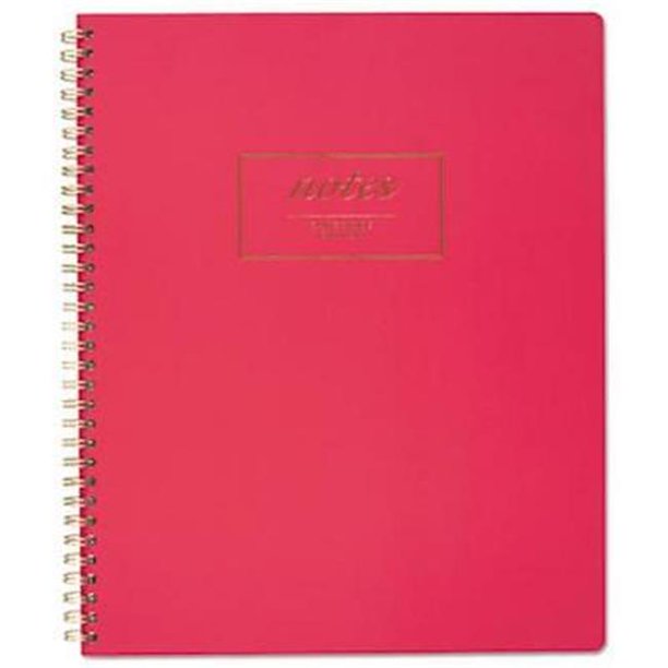 80 Twinwire Sheets Mead Cambridge Meeting Notebook & Journal, Pink 11