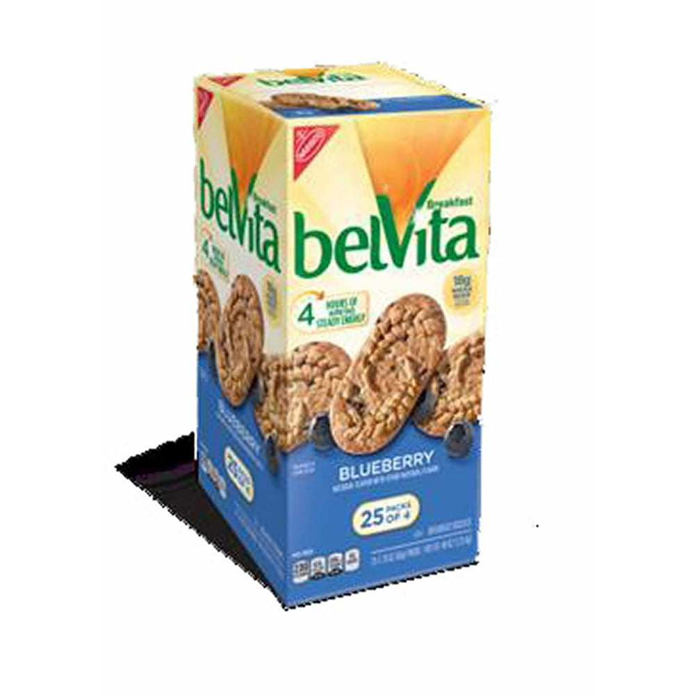 Belvita Blueberry Breakfast Biscuits, 25 ct.