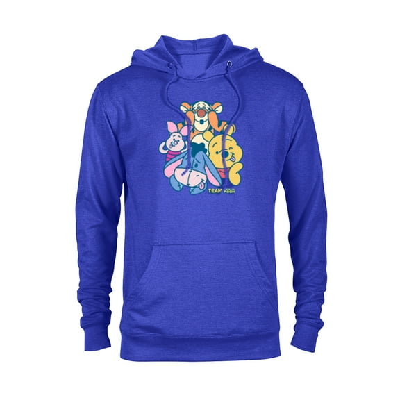 Disney Winnie the Pooh Team - Pullover Hoodie for Adults - Customized-Royal