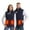 152 Blue, variant on Heated Vest for Men Winter Lightweight Warm Rechargeable Electric Heating Vest Outdoor Soft Shell Full Zip Windproof Puffer Vests Clearance On Sale